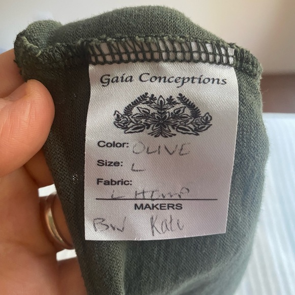 Gaia Conceptions Ritual Simplicity Crop Top - Picture 5 of 5